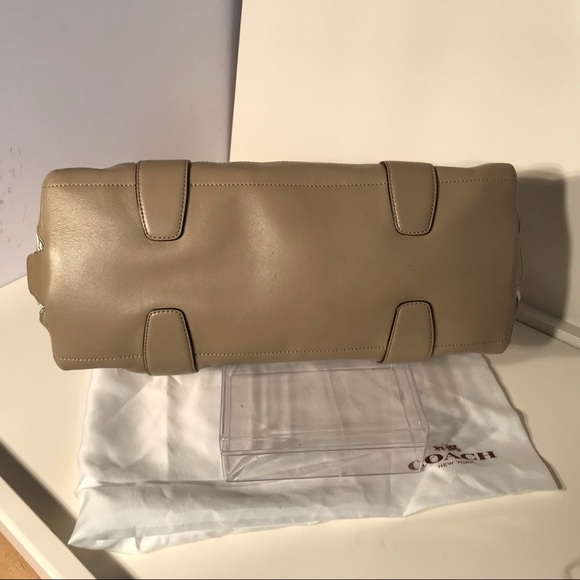 Coach Woven LeatherPreston Convertible Satchel Bag (Rare) - Picture 10 of 10